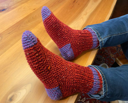 Ravelry: Two Needle Socks pattern by Katerina Mushyn